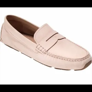 🎉HP🎉Cole Haan nude leather driving shoes size 8