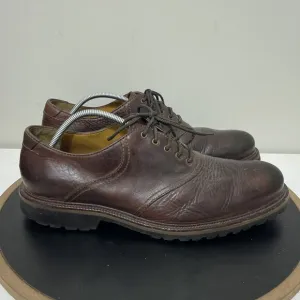 H.S. Trask Authentic Bison Mens Shoes US 11 M Made In USA Brown Leather