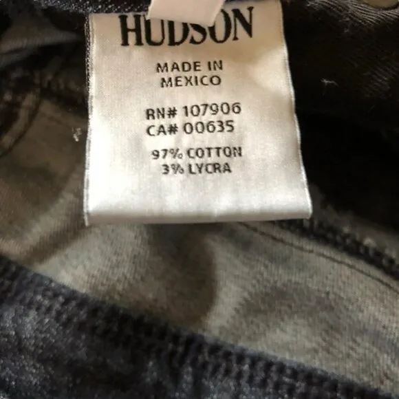 Hudson Collin Skinny in Sama Size 30