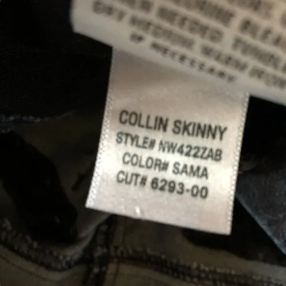 Hudson Collin Skinny in Sama Size 30