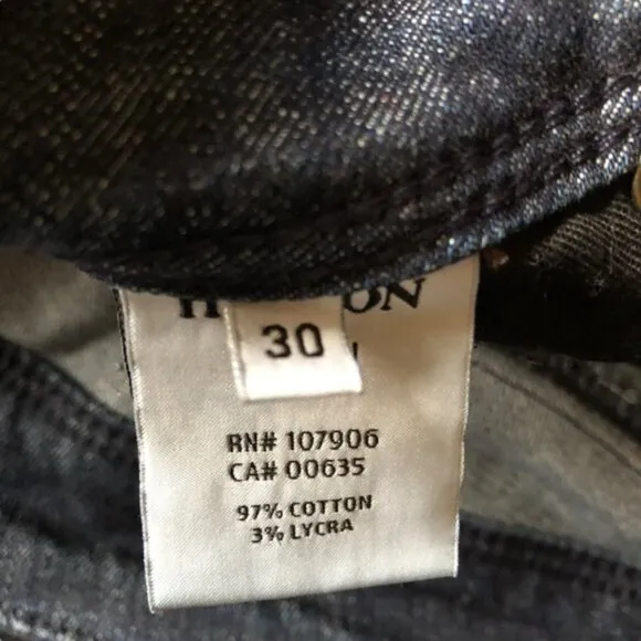 Hudson Collin Skinny in Sama Size 30