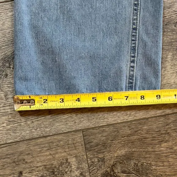 Hugo Boss Alabama Wide Leg Baggy Blue Jeans - Men's Size 38x30
