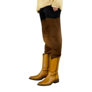 Imlee Men's Ostrich Leather Cowboy Boots