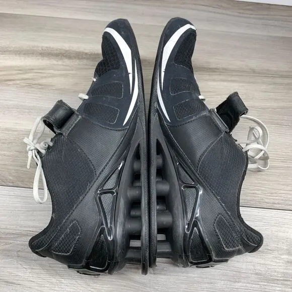 Inov-8 Fastlift 325 Standard Fit Shoes Men's 11 Black &amp; White Lifting Sneaker
