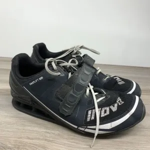 Inov-8 Fastlift 325 Standard Fit Shoes Men's 11 Black &amp; White Lifting Sneaker