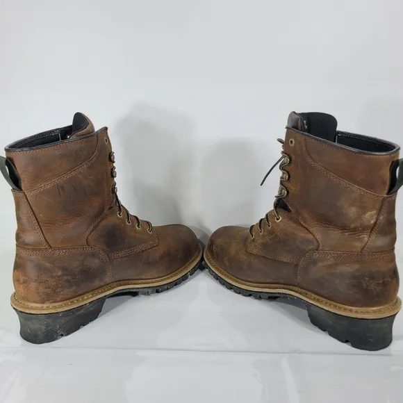 Irish Setter Men's Mesabi 8 in EH Steel Toe Lace Up Work Boots Size 11.5