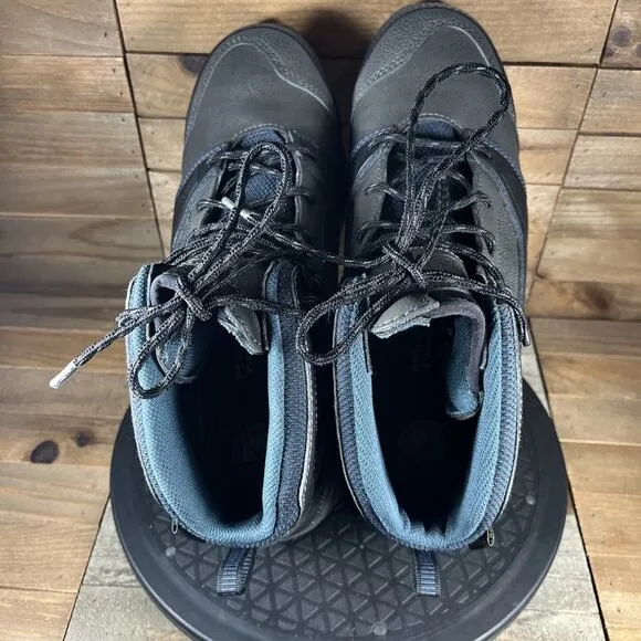 Irish Setter Mens Sz 10 E2 WIDE Rockford 5&quot; Waterproof Grey/Blue Work Boots