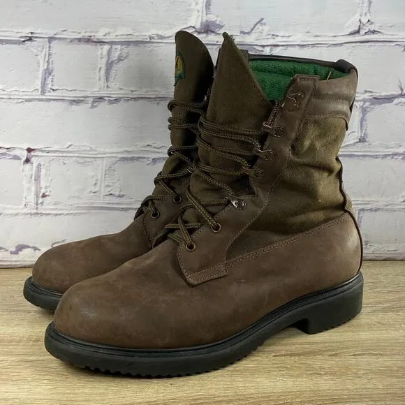 Irish Setter Red Wing Vintage Gore-Tex Work Boots Men's 11.5 EE Wide Lace Up