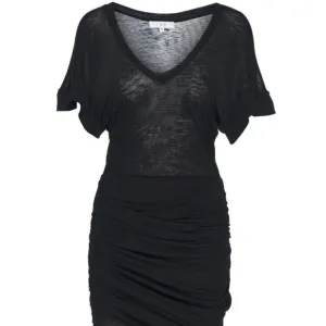 IRO BLACK GINGER DRESS NWOT