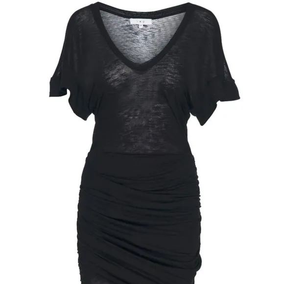 IRO BLACK GINGER DRESS NWOT
