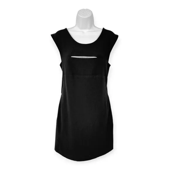 IRO | Sz 42 US 10 | Calley Black Sleeveless Cutout Body-Con Mini Cocktail Dress