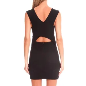 IRO | Sz 42 US 10 | Calley Black Sleeveless Cutout Body-Con Mini Cocktail Dress