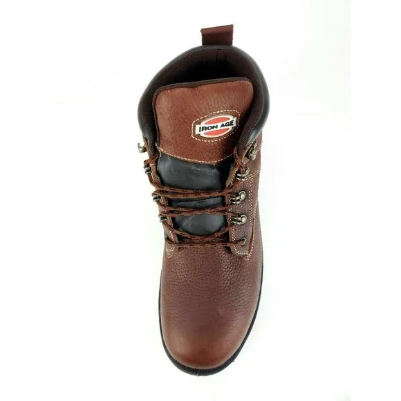 Iron Age Boots: Men's IA0100 Steel Toe EH Work 14