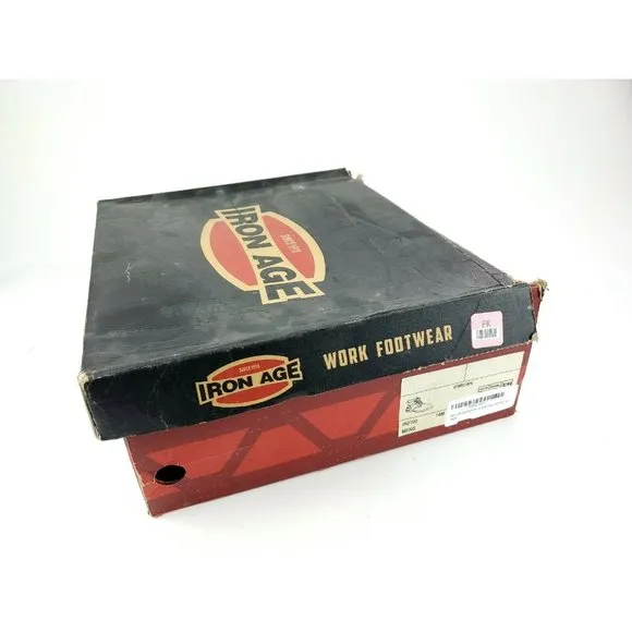 Iron Age Boots: Men's IA0100 Steel Toe EH Work 14