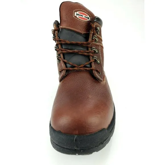 Iron Age Boots: Men's IA0100 Steel Toe EH Work 14