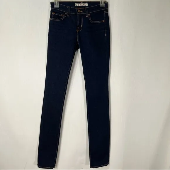 J BRAND Pencil Leg Ink Skinny Jean Dark Wash Sz 24  S XS