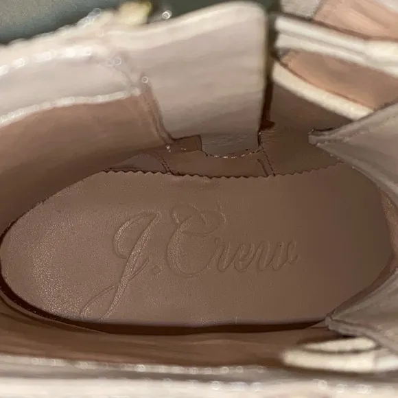J. Crew Gwen Lug Sole Leather Lace-Up Boots Size 7