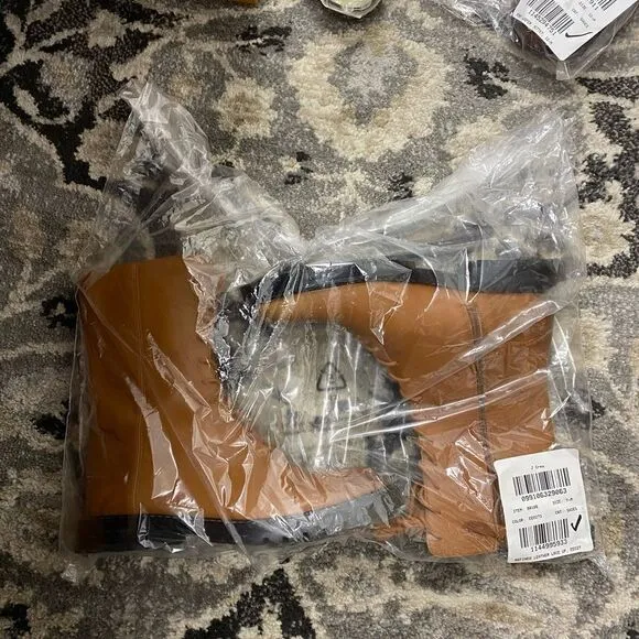 J. Crew Gwen lug-sole leather lace-up tall shaft bootsItem BA186*