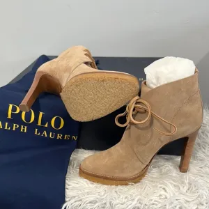 Jaylen Calf-Suede BootieRalph Lauren Collection