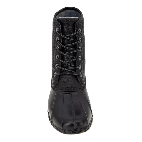 JBU Men's Maine Duck Waterproof Boots Black Size 12