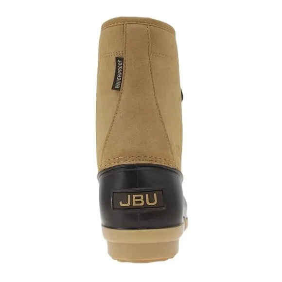 JBU Men's Maine Duck Waterproof Boots Tan Size 11
