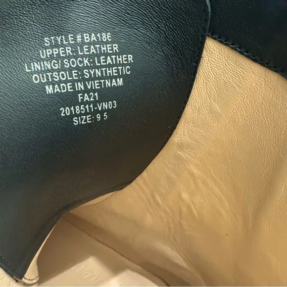 J. Crew Gwen lug sole leather lace up combat boots black women’s Sz 9.5