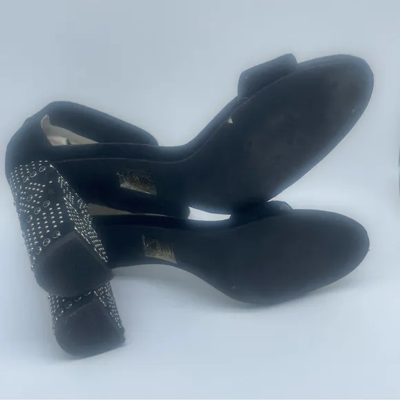 Jeffrey Campbell Lindsay Stud And Stone Heel Sandal