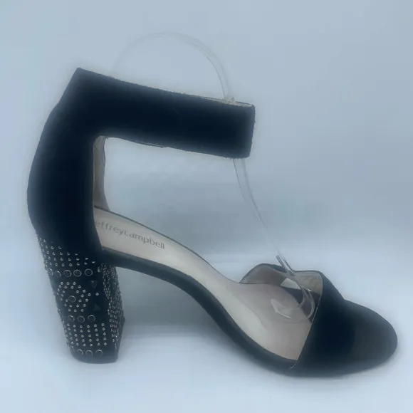 Jeffrey Campbell Lindsay Stud And Stone Heel Sandal