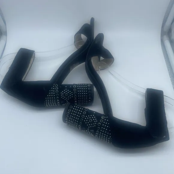 Jeffrey Campbell Lindsay Stud And Stone Heel Sandal