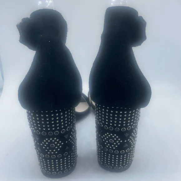 Jeffrey Campbell Lindsay Stud And Stone Heel Sandal