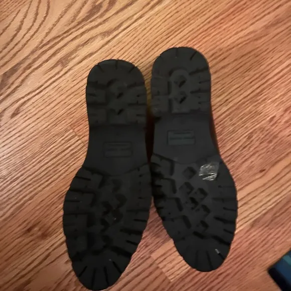 Jenni Kayne leather lug mules 38 barely worn