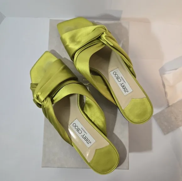 Jimmy Choo Narisa Satin Flat