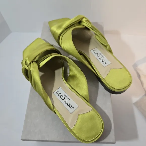 Jimmy Choo Narisa Satin Flat