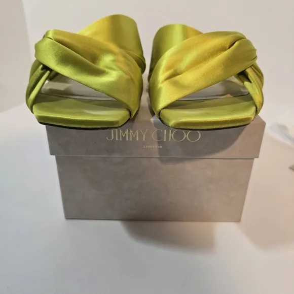 Jimmy Choo Narisa Satin Flat