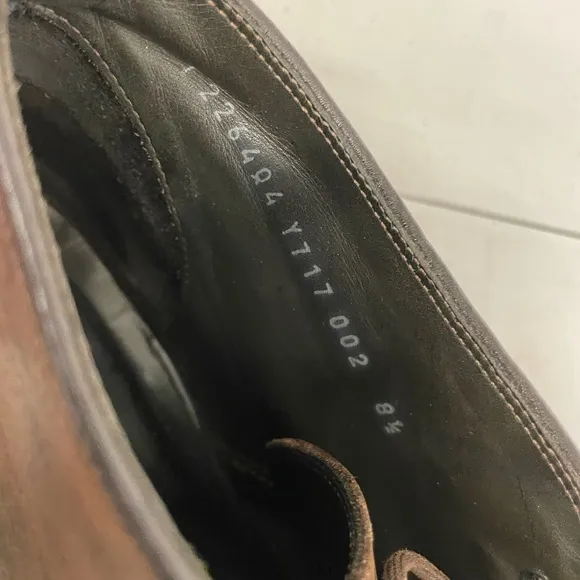 john varvatos collection Made in Italy Lace Up Chukka Boots Size 8 1/2 $695