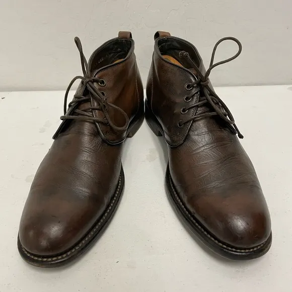 john varvatos collection Made in Italy Lace Up Chukka Boots Size 8 1/2 $695
