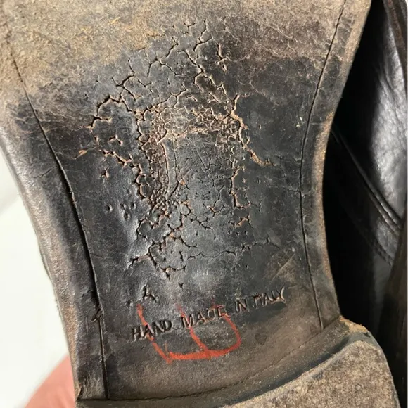john varvatos collection Made in Italy Lace Up Chukka Boots Size 8 1/2 $695