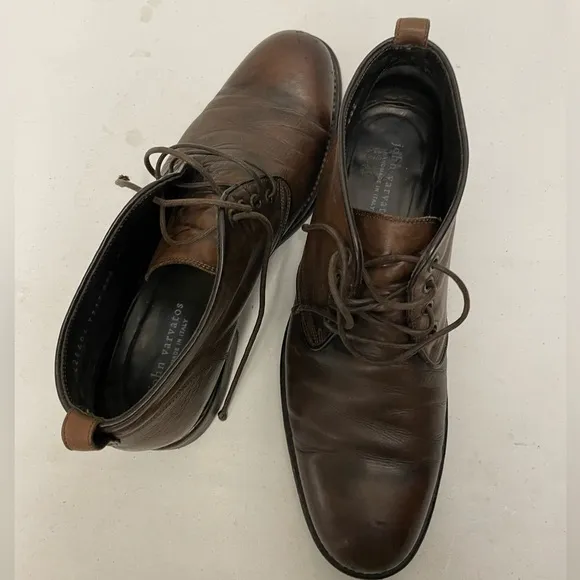 john varvatos collection Made in Italy Lace Up Chukka Boots Size 8 1/2 $695