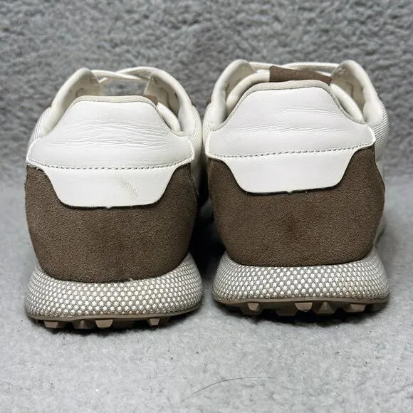 johnnie-O Range Runner 2.0 Mens Size 11.5 Golf Shoes White Brown Hybrid Casual