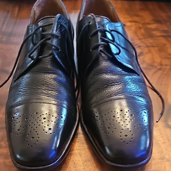 Johnston &amp; Murphy Black Shoes🔥EUC🔥sz 8.5