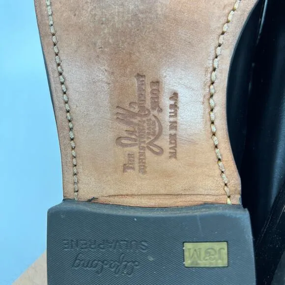 Johnston &amp; Murphy Men's Leather Casual Shoes Size 9.5C