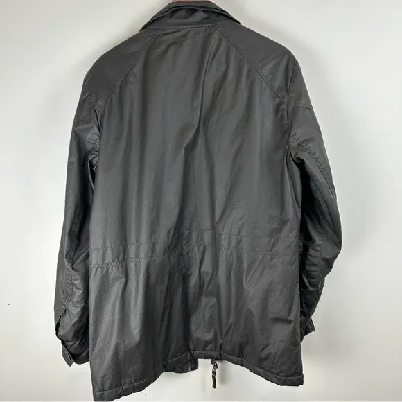 Johnston &amp; Murphy Men’s Waxy Finish Cotton, Flannel Lined Field Jacket sz M