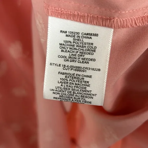 Joie Arryn Dandelion Print Kiss Blush Chiffon Pleated Hem Sleeve Mini Dress