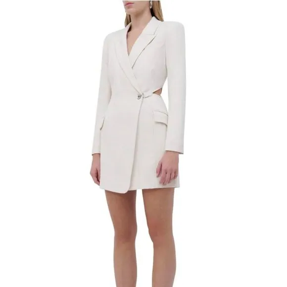 Jonathan Simkhai Cream and off White blazer Dress size 0