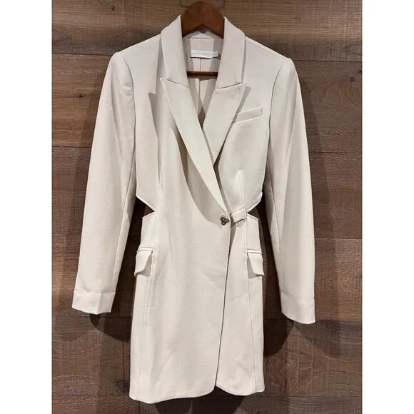 Jonathan Simkhai Cream and off White blazer Dress size 0