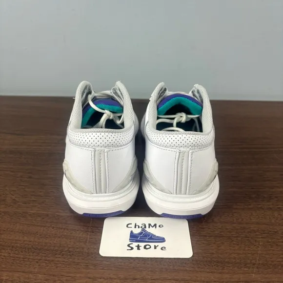 Jordan ADG 5 Golf Shoes White Emerald Grape Ice FQ6642-100 Men’s Sz 7.5