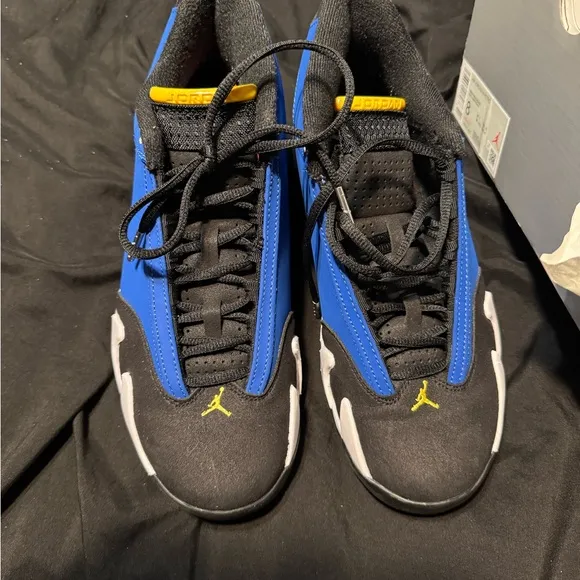 Jordan Athletic Shoes - Blue and Black