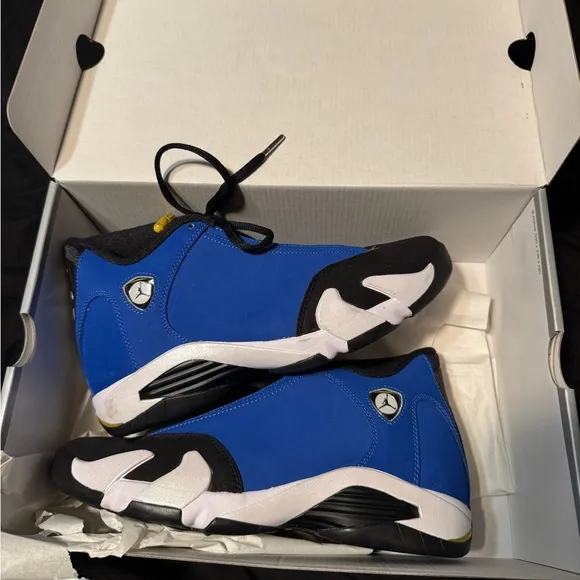 Jordan Athletic Shoes - Blue and Black