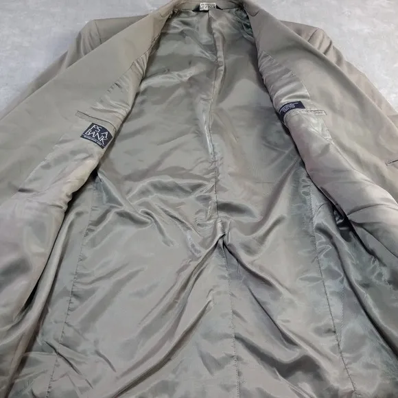 Jos. A. Bank Signature 2-Piece Suit Men's 42L Long‎ 36 x 30 Tan Wool Blend