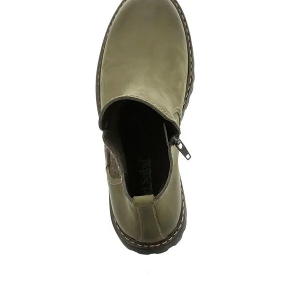 Josef Seibel  Marta 03 Chelsea Boot Olive Green boots size  5.5 (36)
